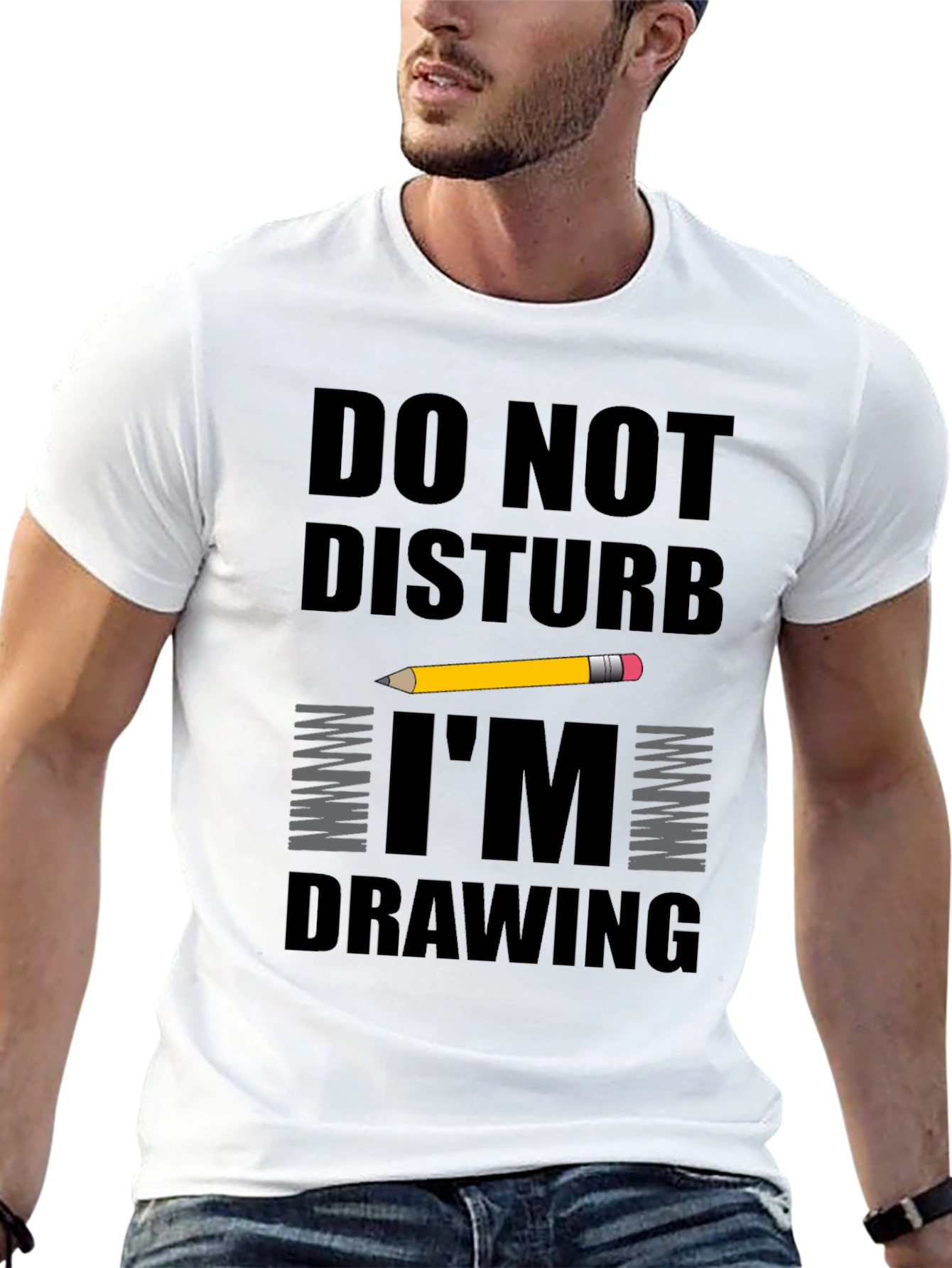 Do Not Disturb Im Drawing T-Shirt