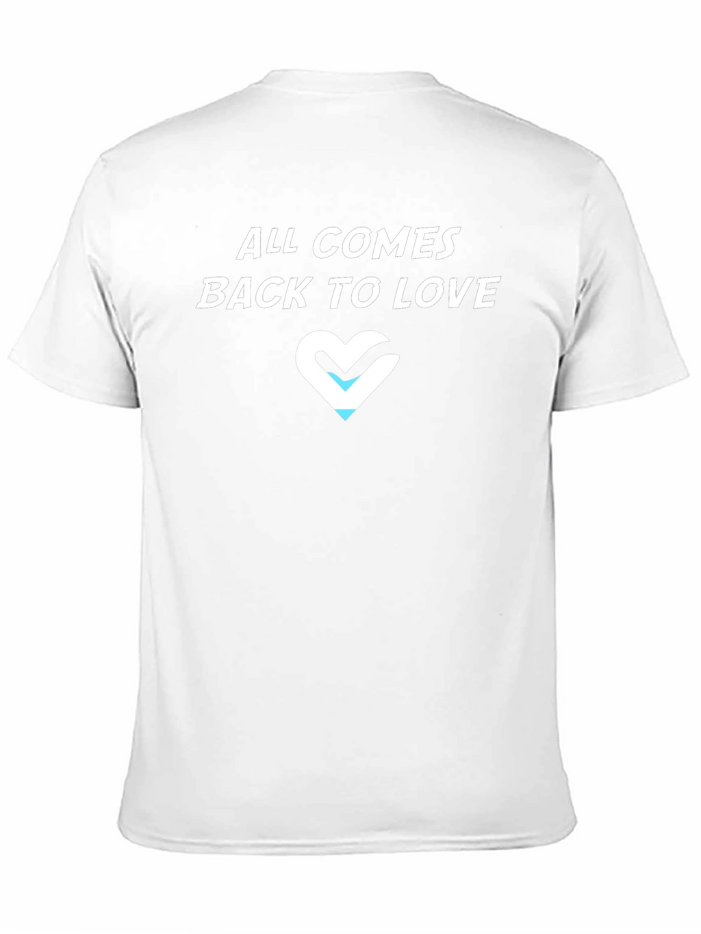 All Comes Back to Love Tee - Black