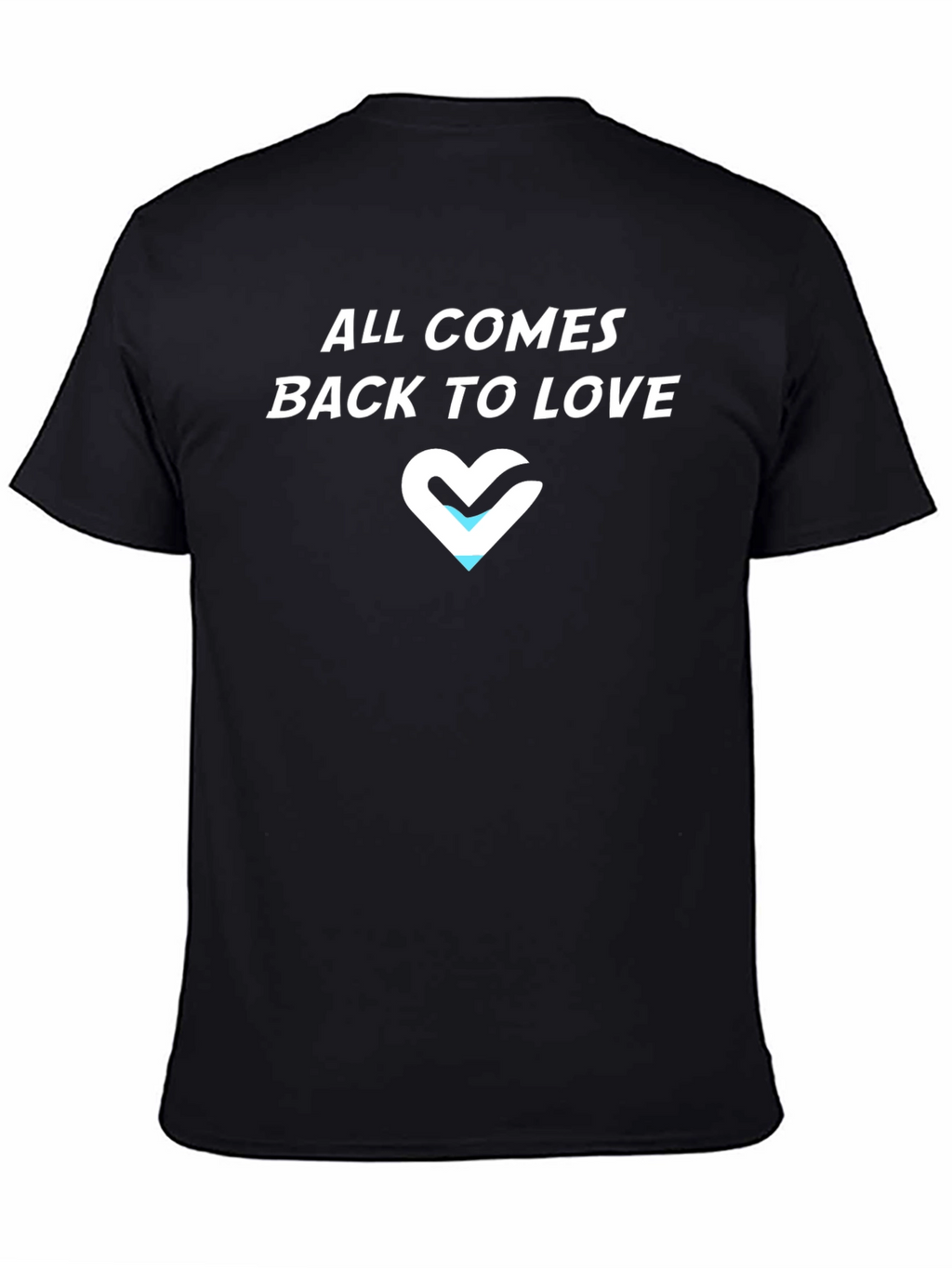All Comes Back to Love Tee - Black