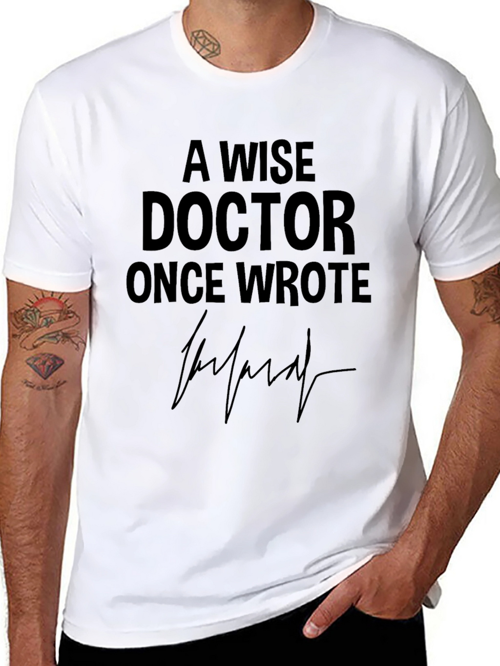 Wise Doctor T-Shirt - Medical Humor Tee
