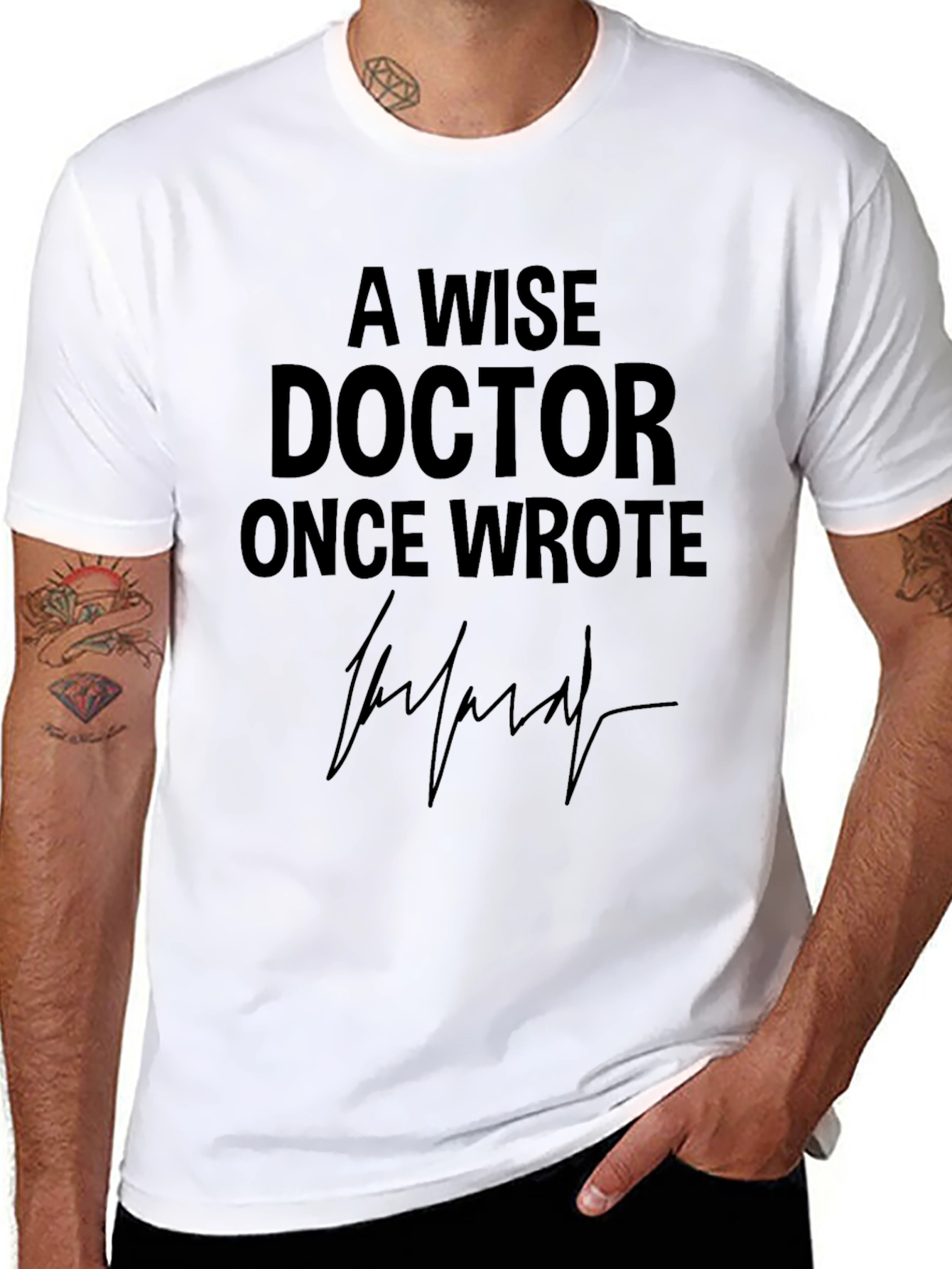 Wise Doctor T-Shirt - Medical Humor Tee