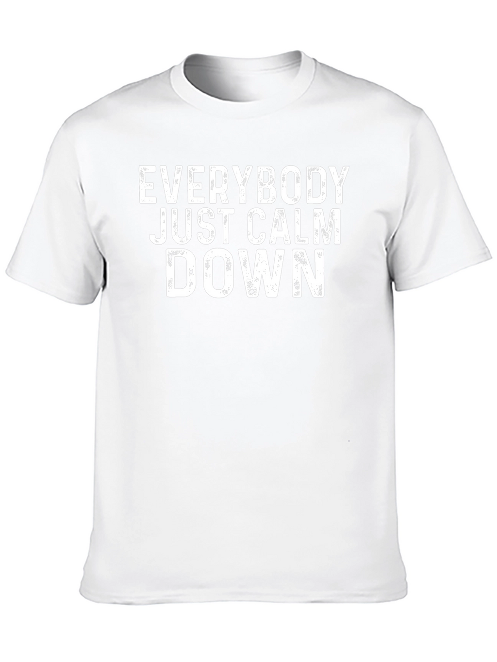 Just Calm Down Graphic Tee - Relaxed Fit