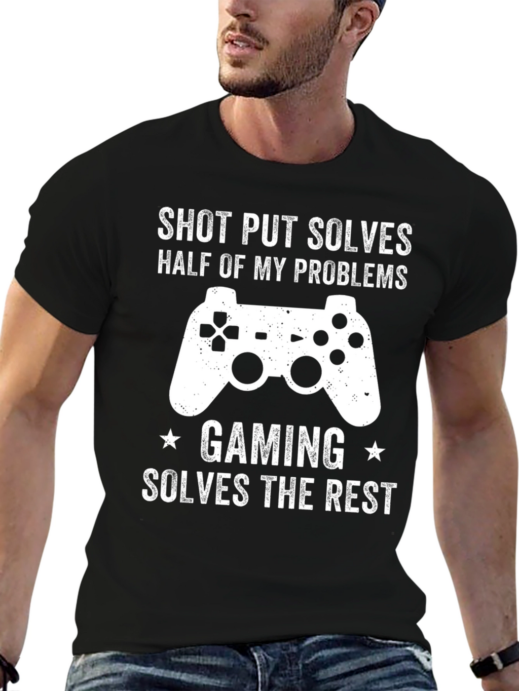 Gaming Solves My Problems Mens T-Shirt