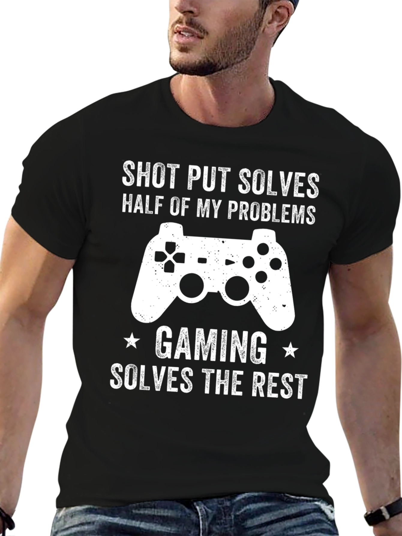 Gaming Solves My Problems Mens T-Shirt