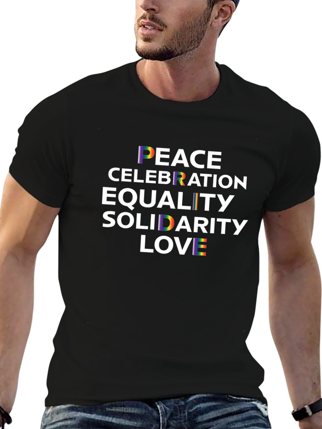 Pride Peace Love Equality T-Shirt