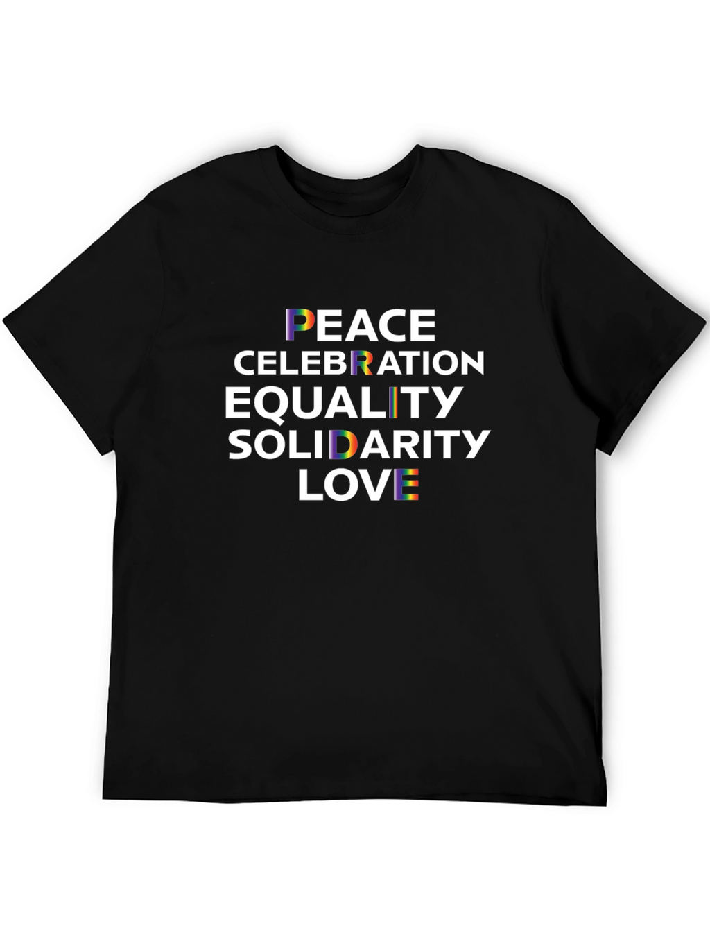 Pride Peace Love Equality T-Shirt