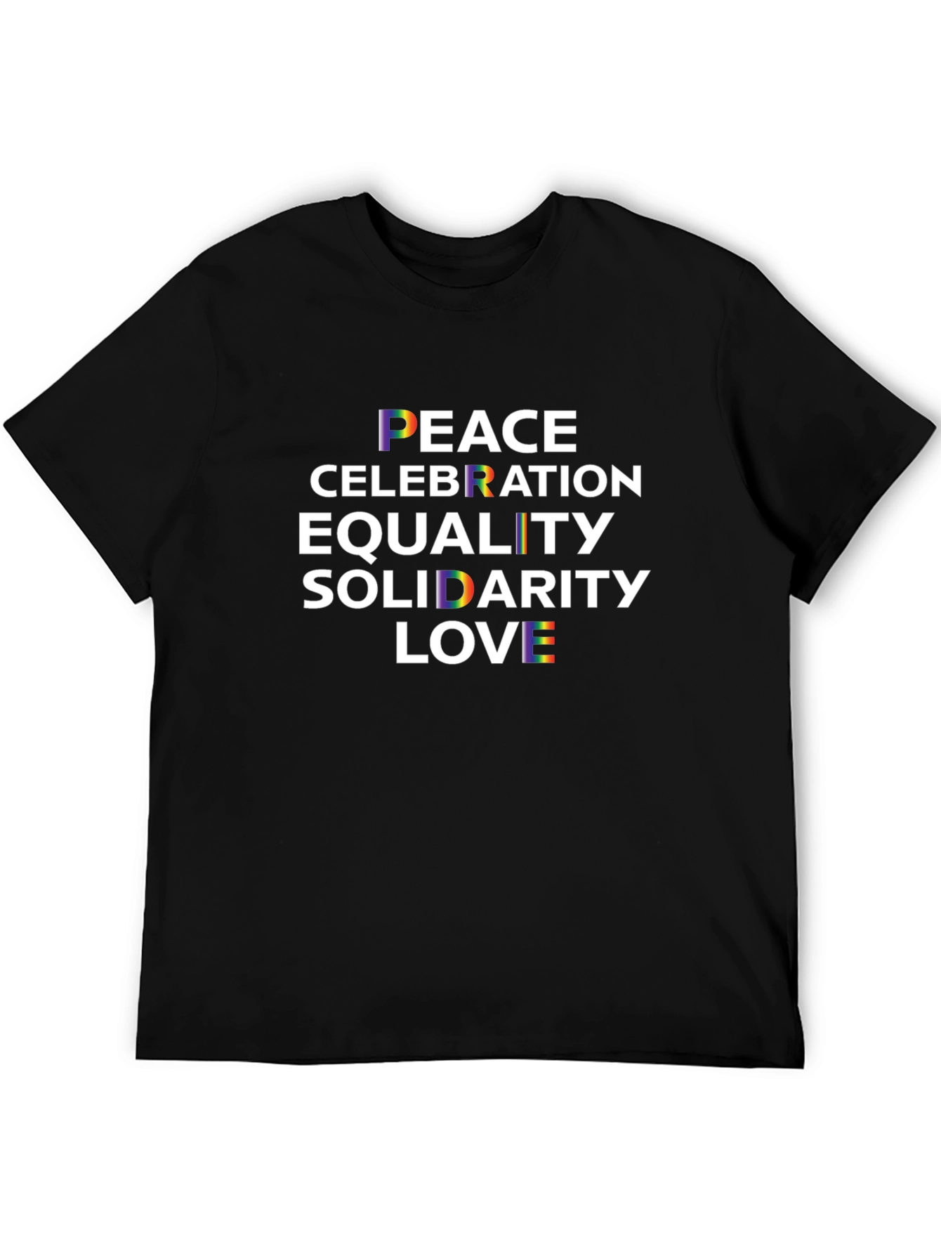 Pride Peace Love Equality T-Shirt
