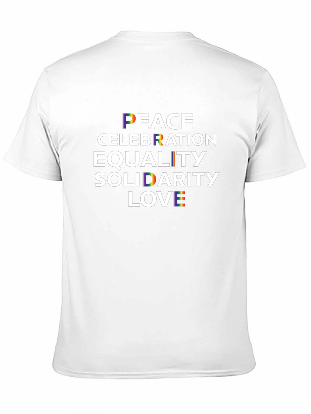 Pride Peace Love Equality T-Shirt