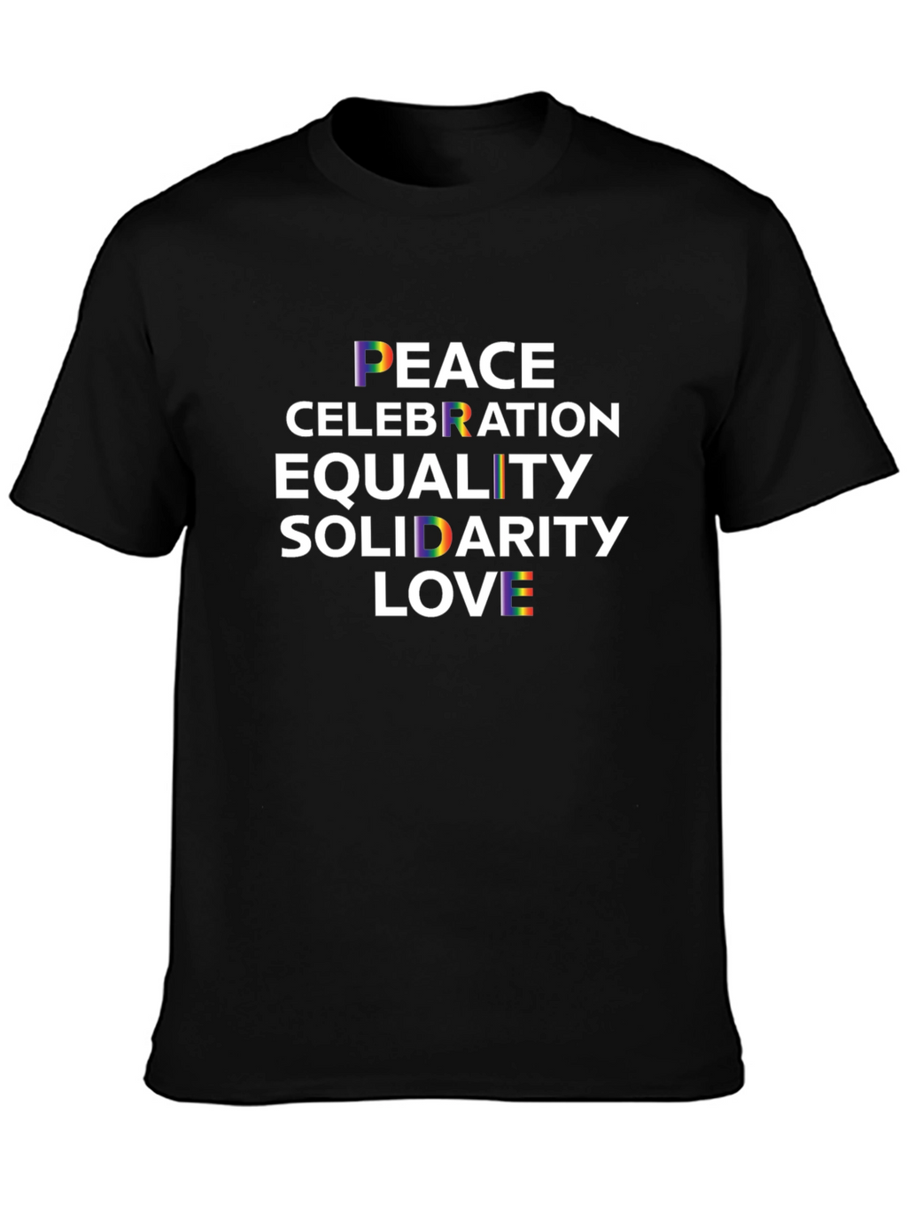 Pride Peace Love Equality T-Shirt