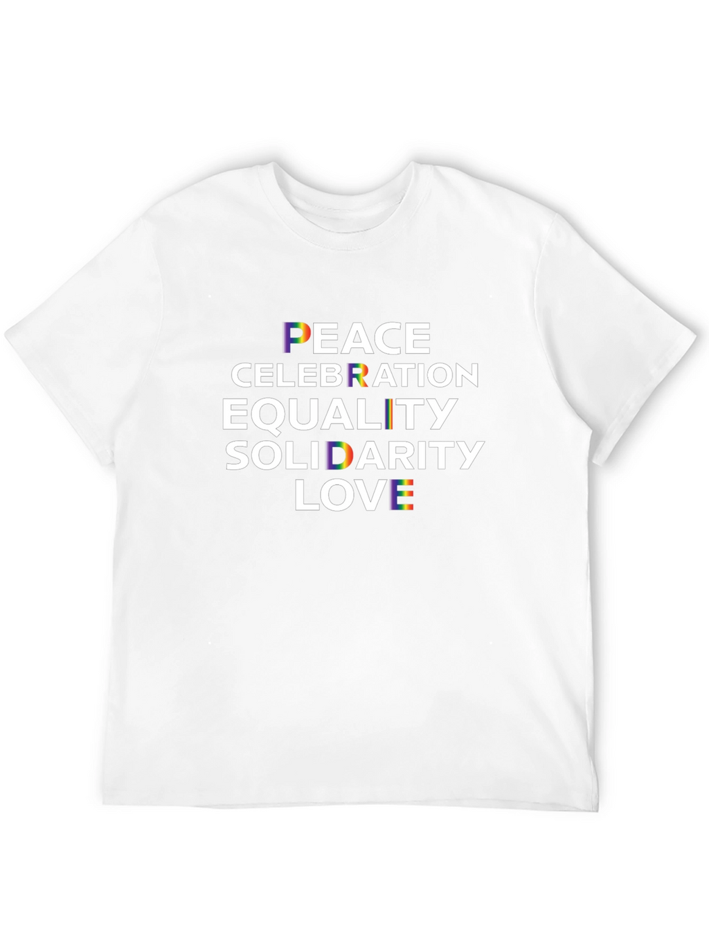 Pride Peace Love Equality T-Shirt