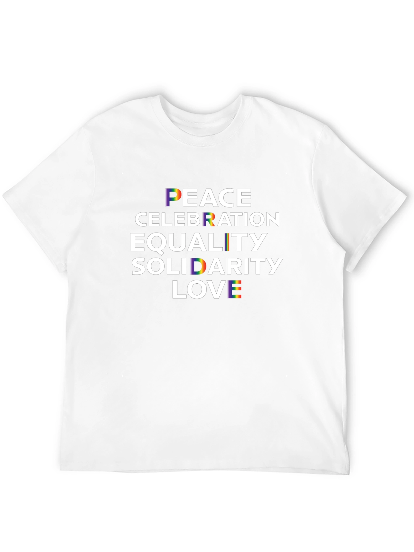 Pride Peace Love Equality T-Shirt