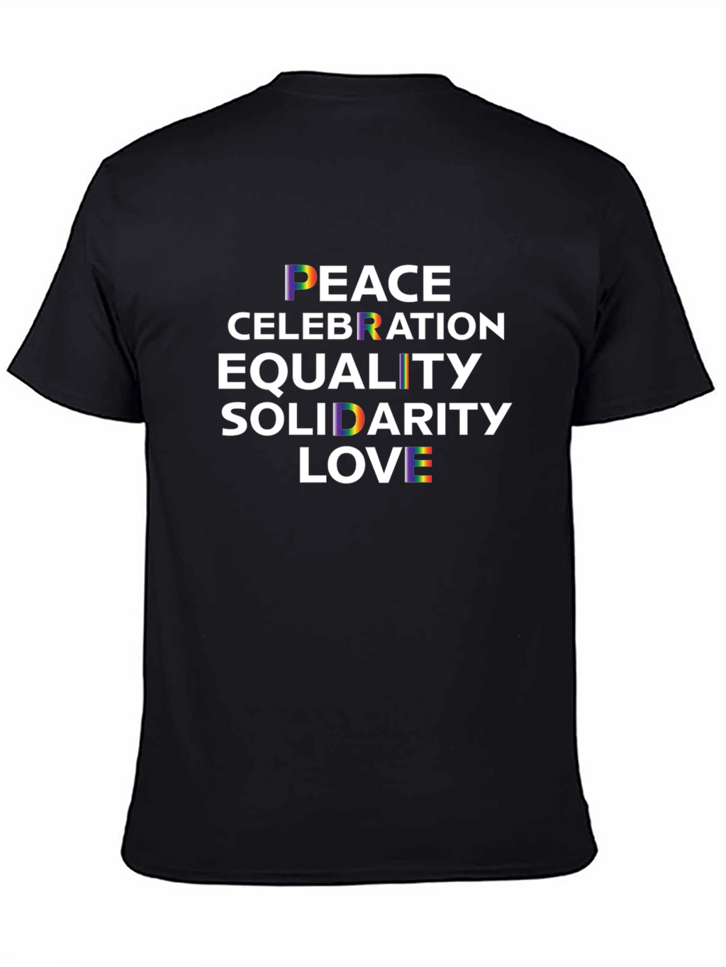 Pride Peace Love Equality T-Shirt