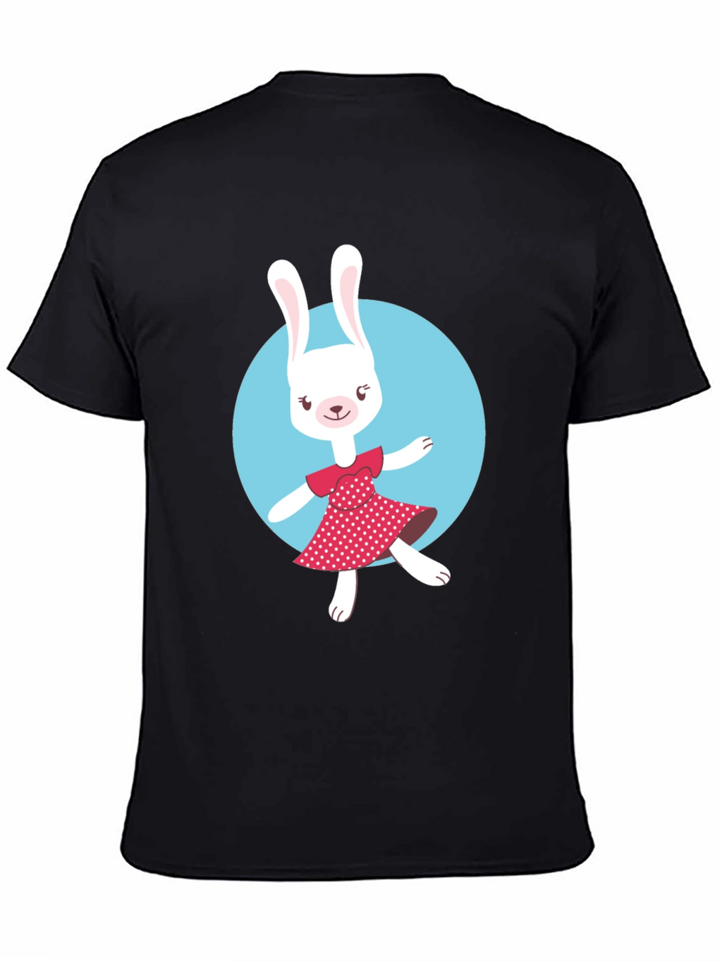 Bunny Graphic T-Shirt - Cute Rabbit Design