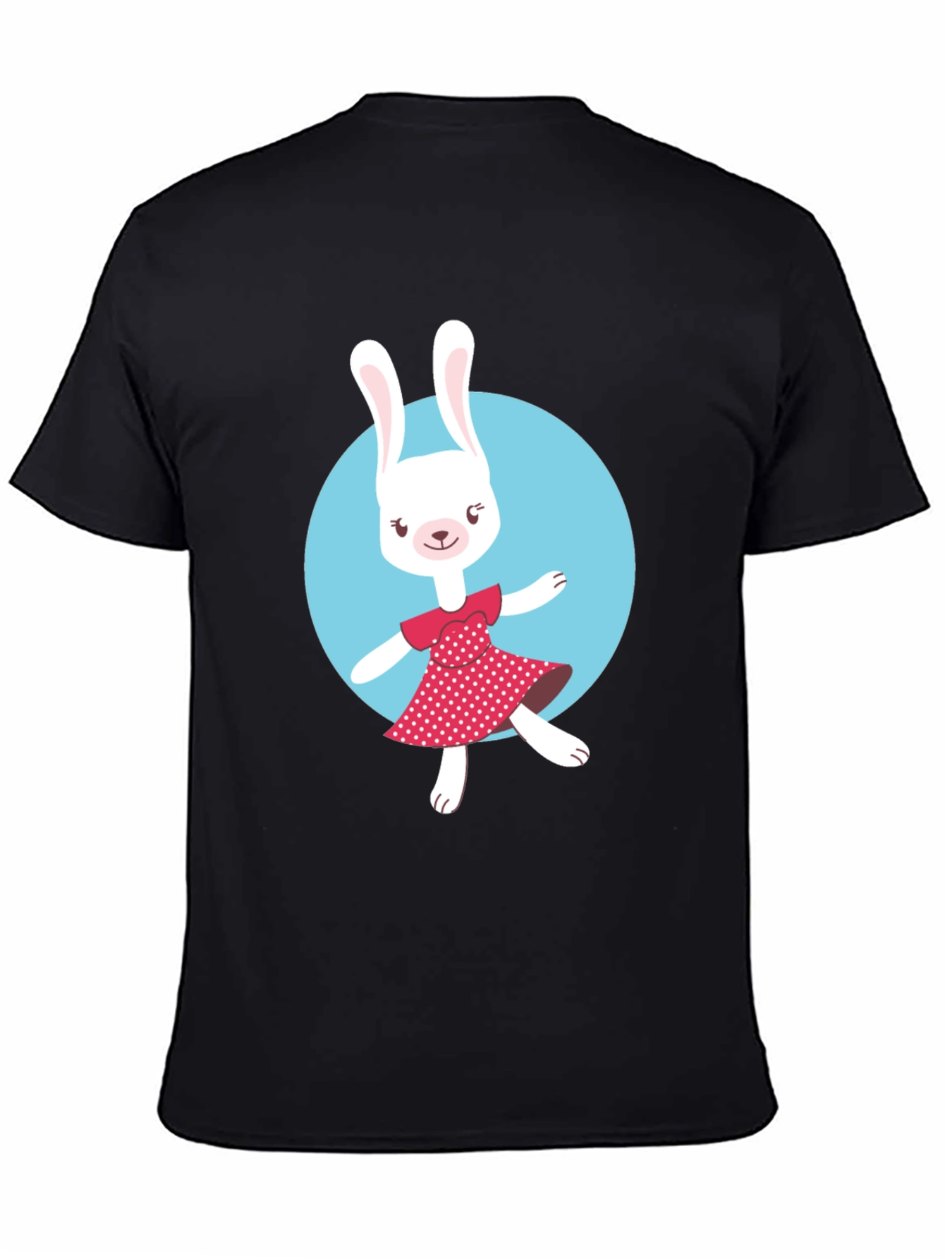 Bunny Graphic T-Shirt - Cute Rabbit Design
