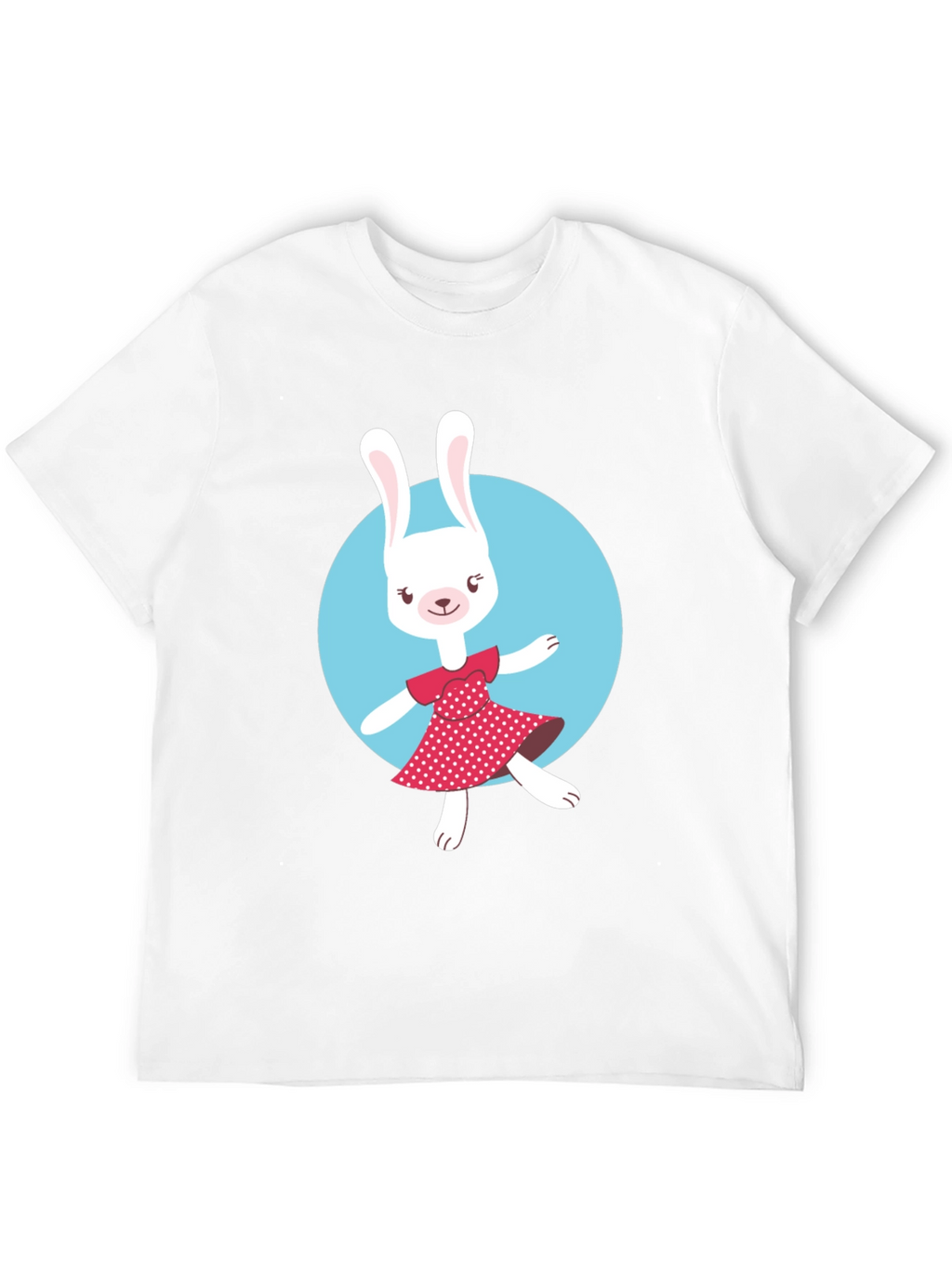 Bunny Graphic T-Shirt - Cute Rabbit Design