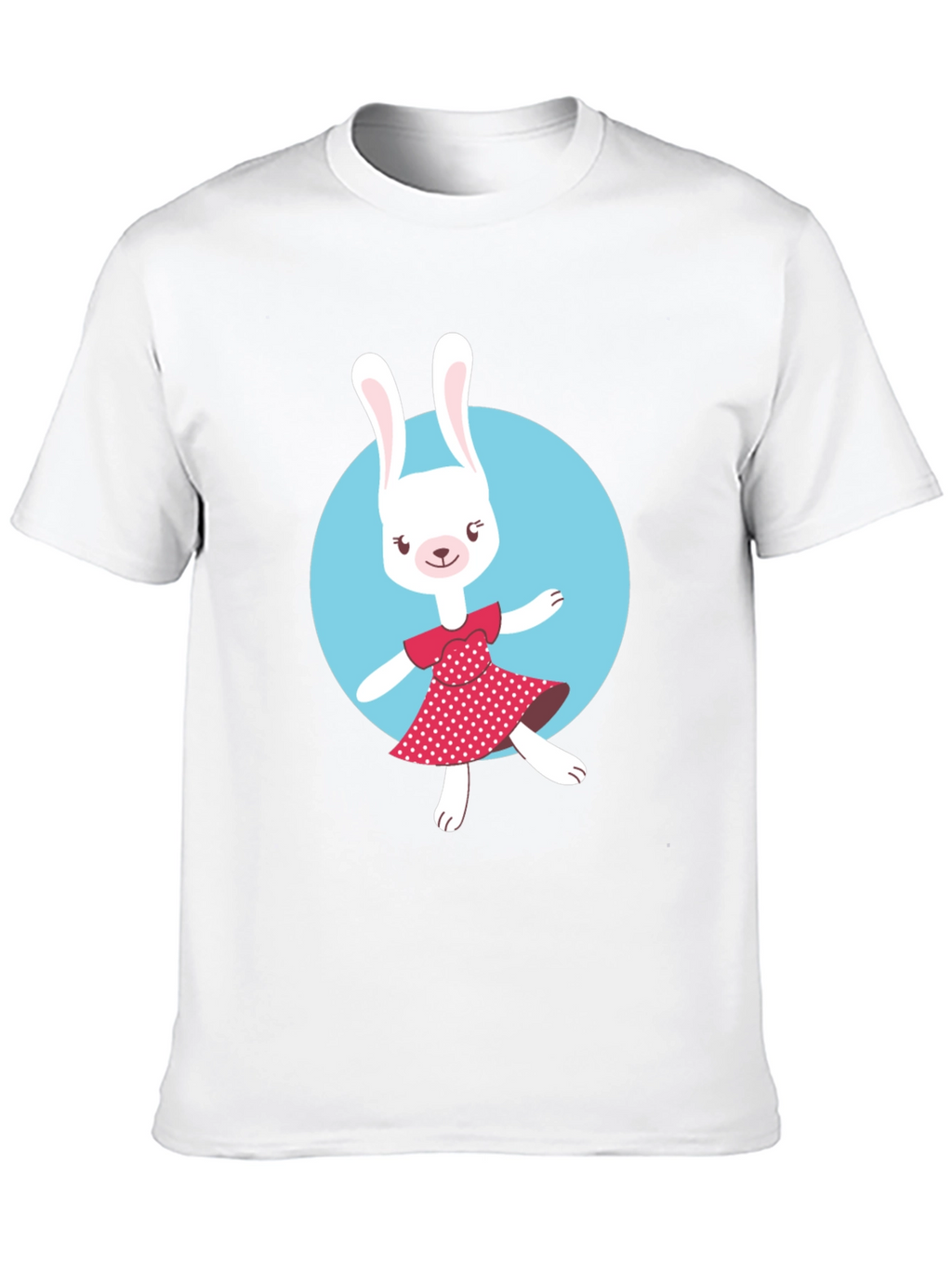 Bunny Graphic T-Shirt - Cute Rabbit Design