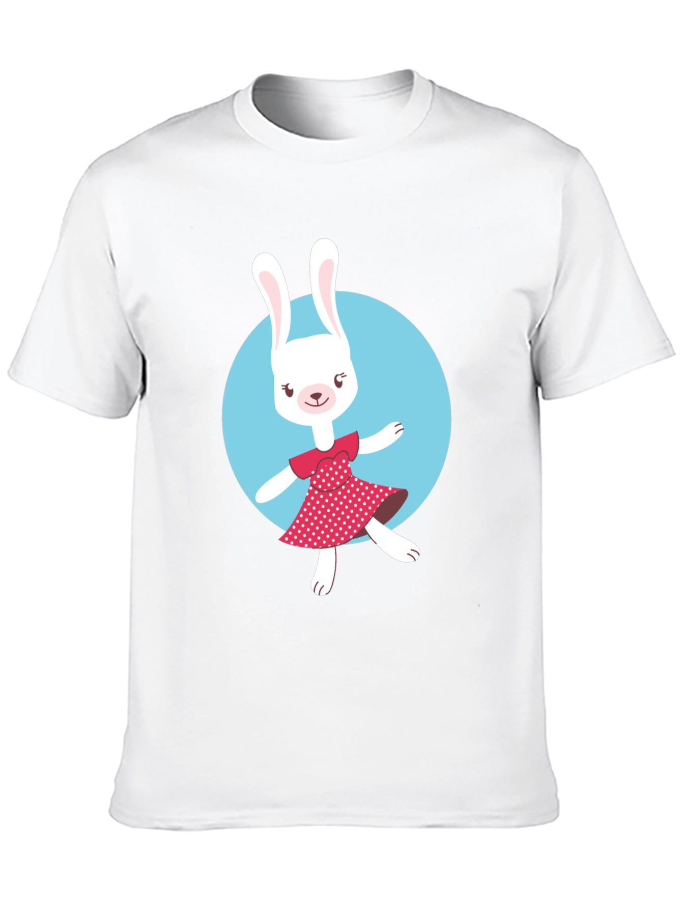 Bunny Graphic T-Shirt - Cute Rabbit Design