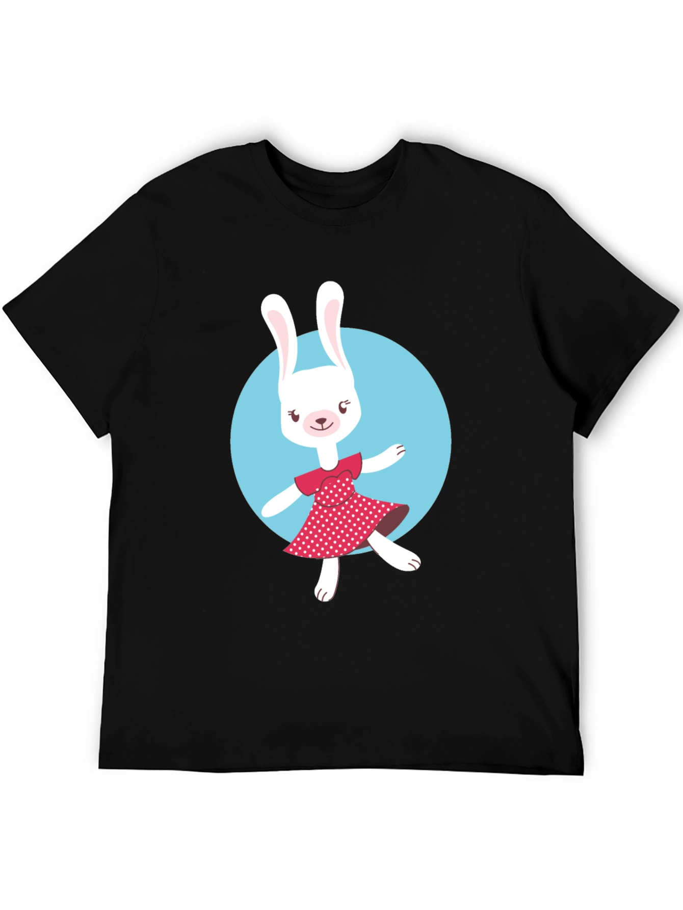 Bunny Graphic T-Shirt - Cute Rabbit Design