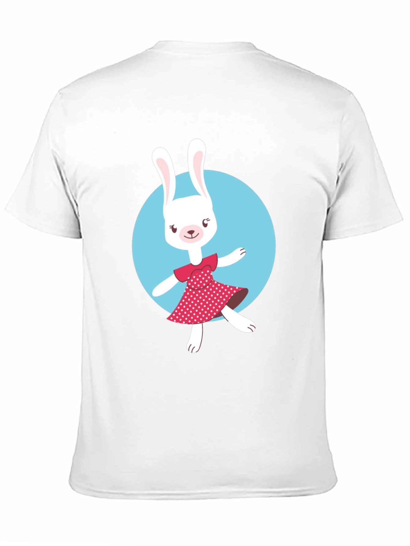 Bunny Graphic T-Shirt - Cute Rabbit Design