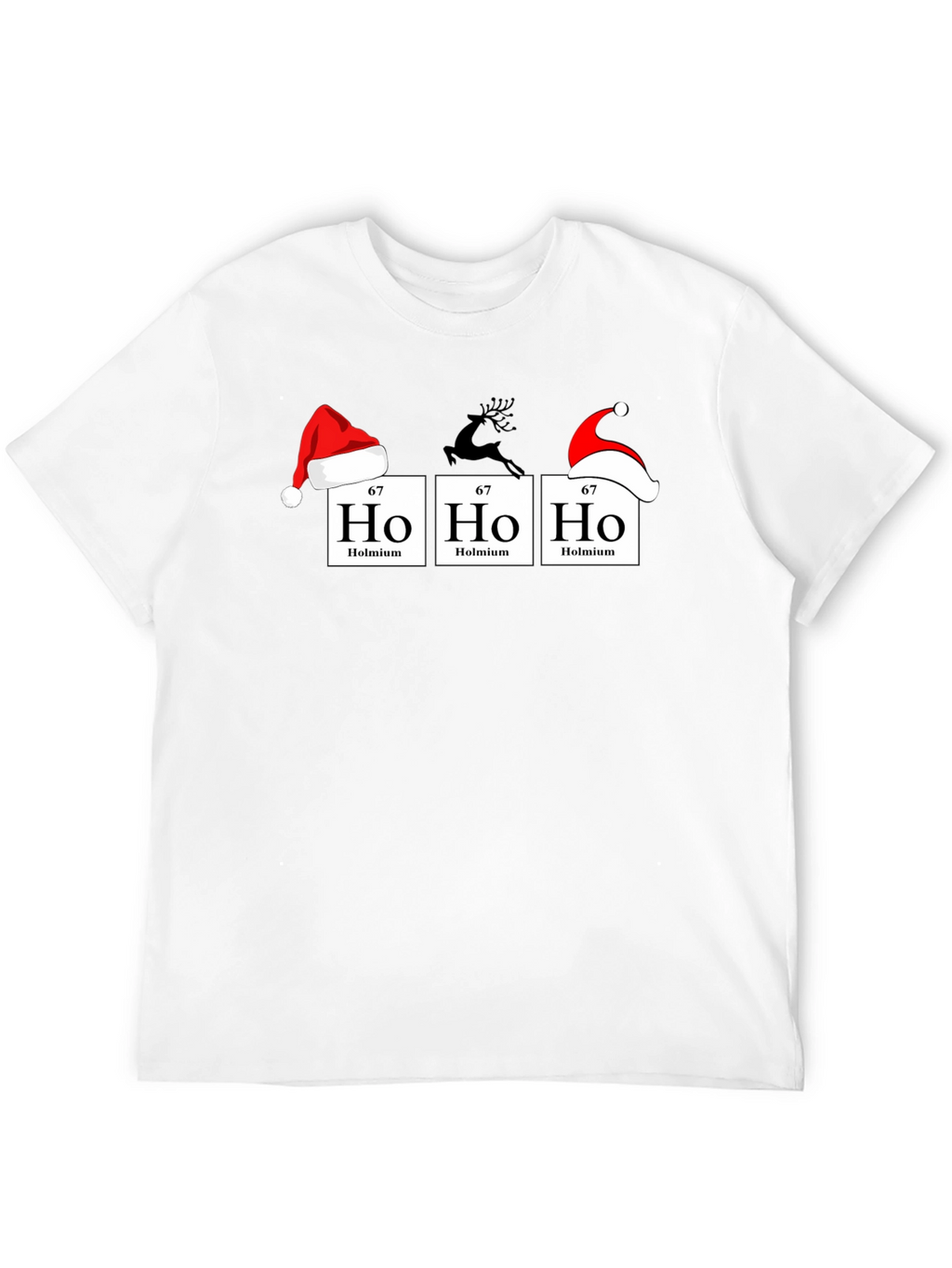 Ho Ho Ho Holmium Christmas T-Shirt