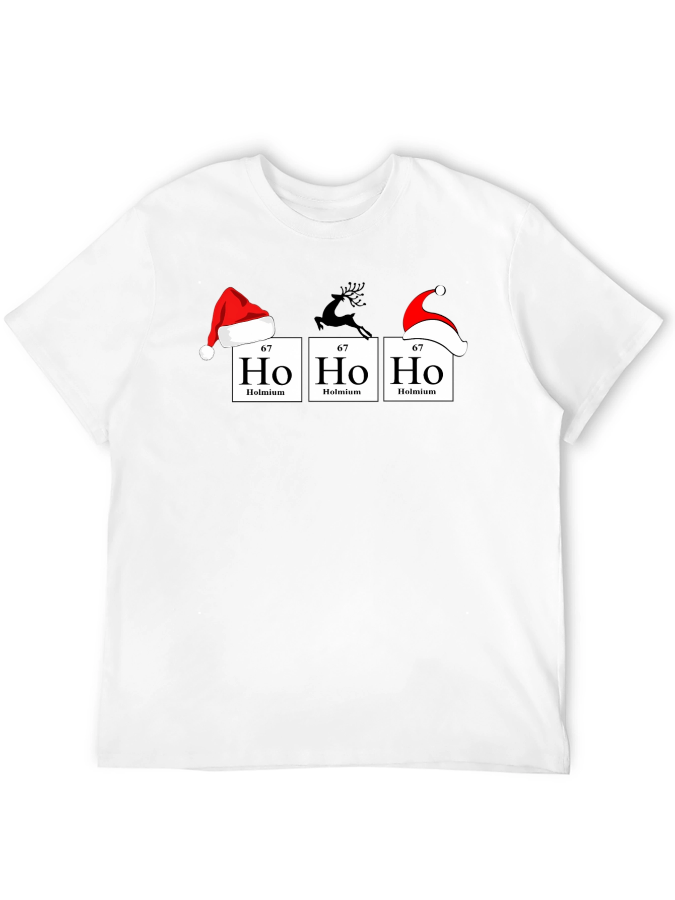 Ho Ho Ho Holmium Christmas T-Shirt