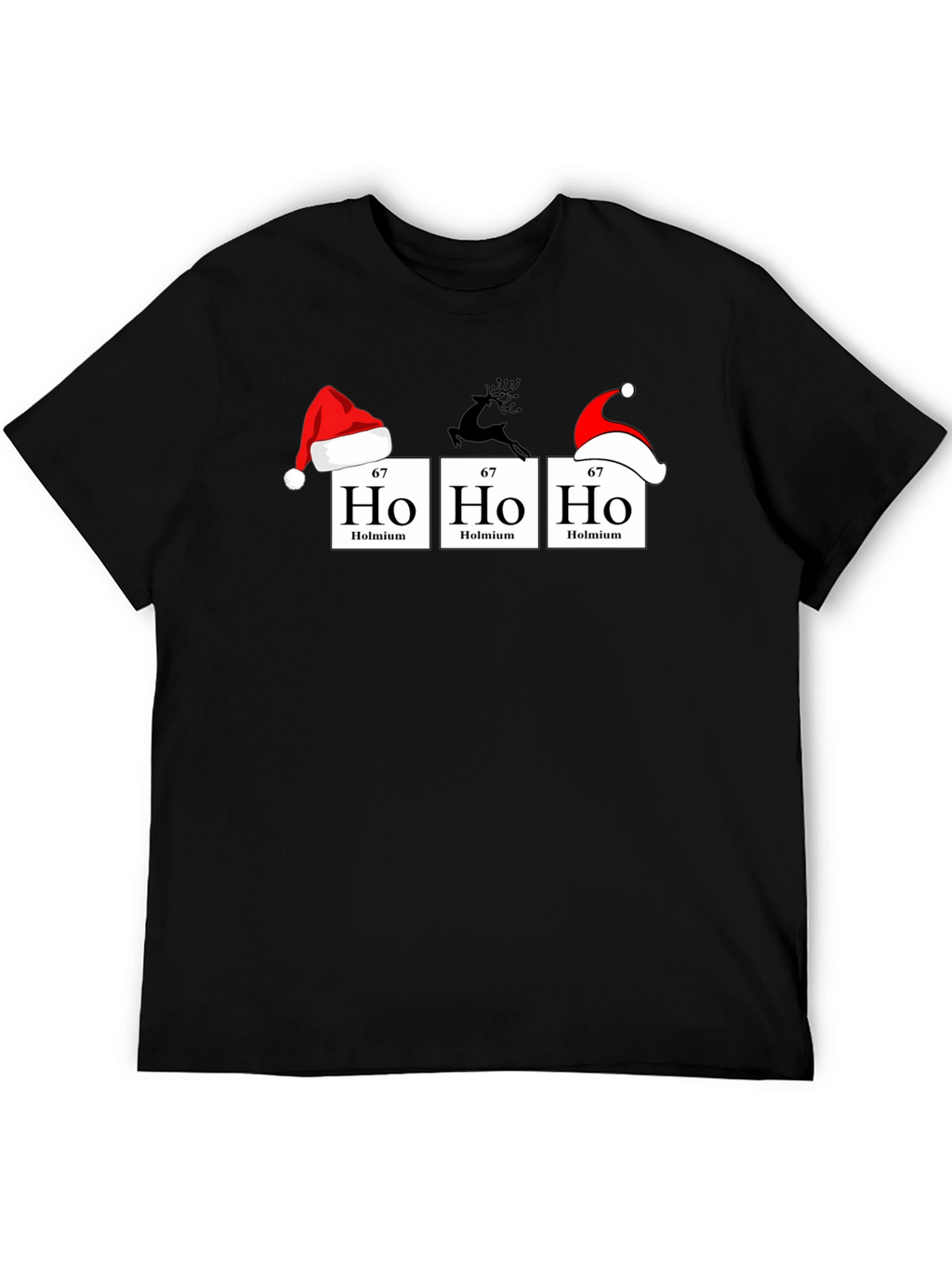Ho Ho Ho Holmium Christmas T-Shirt
