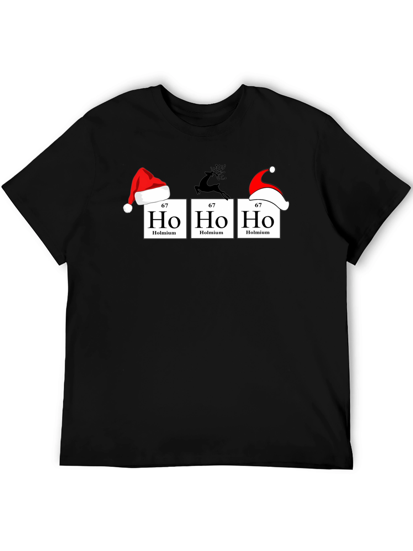 Ho Ho Ho Holmium Christmas T-Shirt