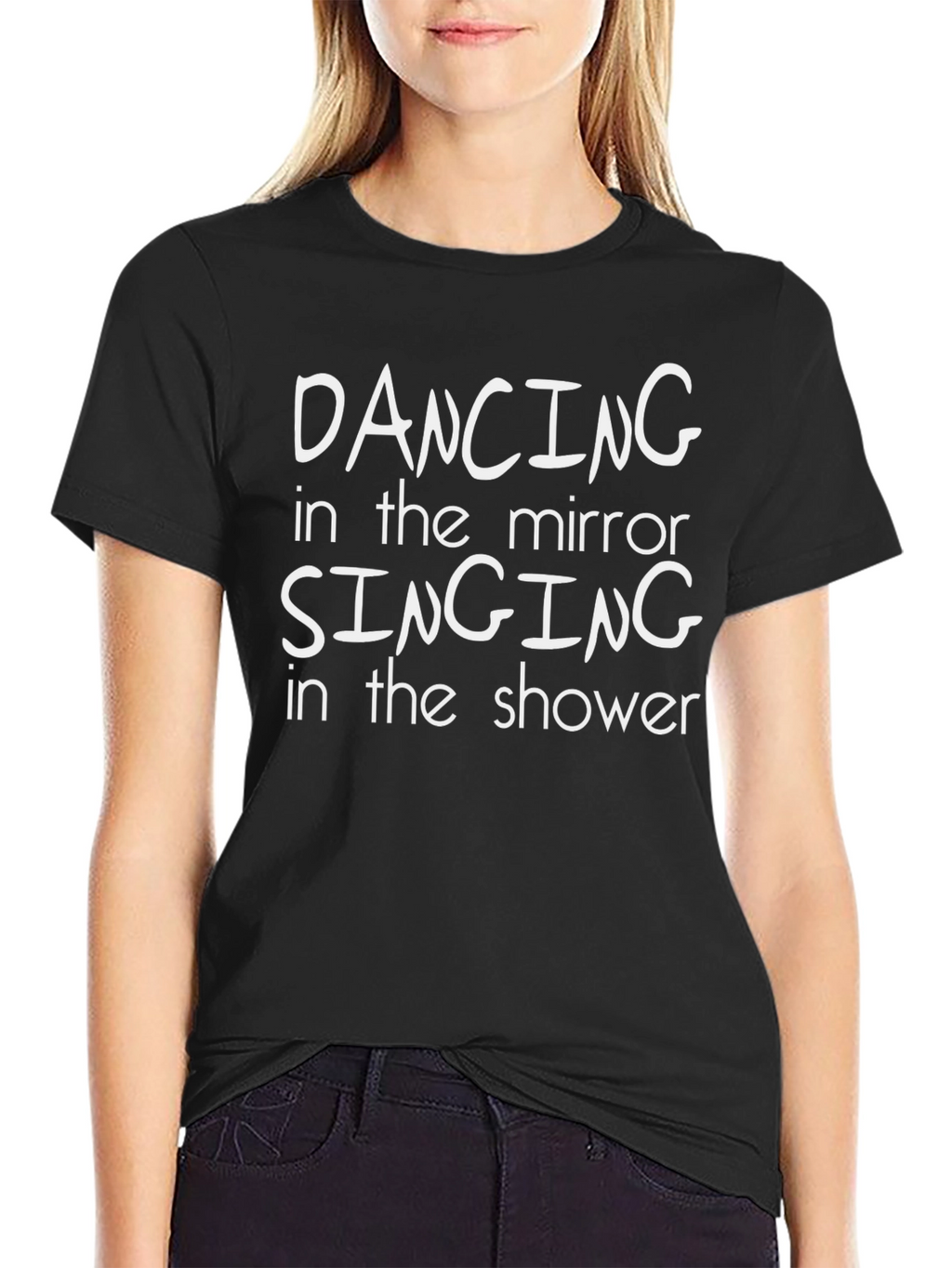 Dancing Singing Graphic Tee Shirt