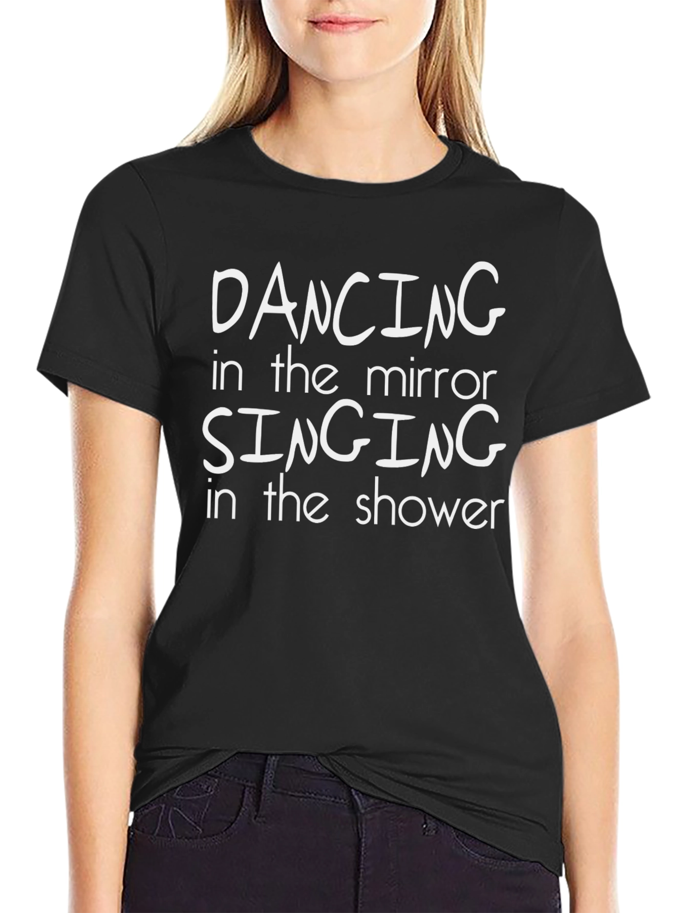Dancing Singing Graphic Tee Shirt