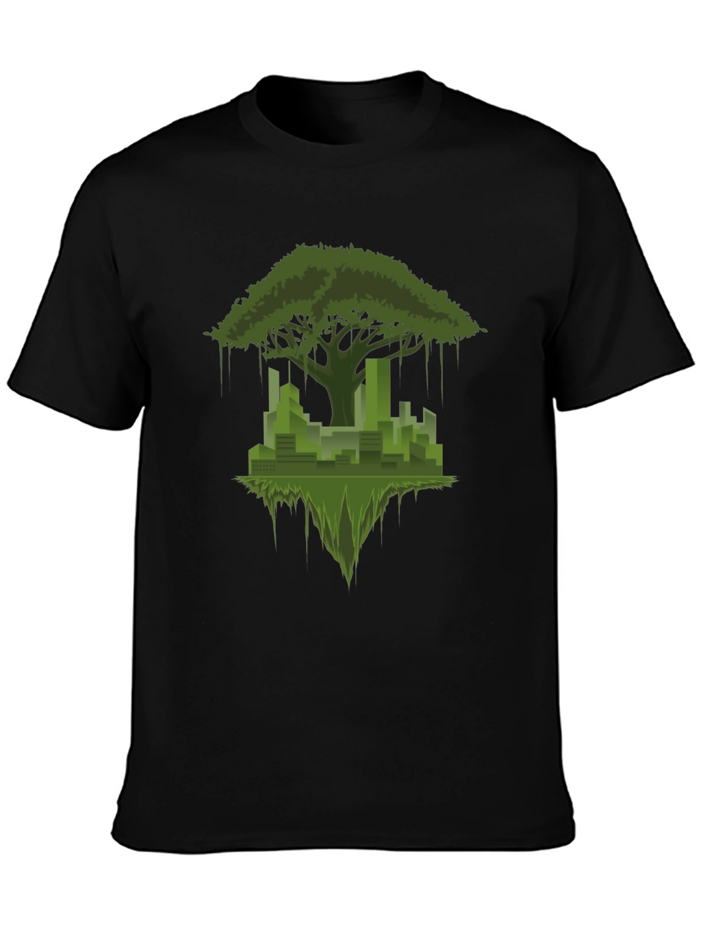 Eco City T-Shirt - Urban Nature Tee