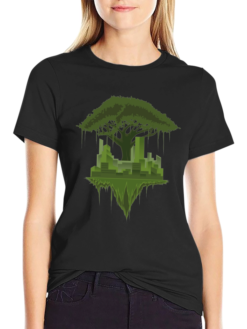 Eco City T-Shirt - Urban Nature Tee