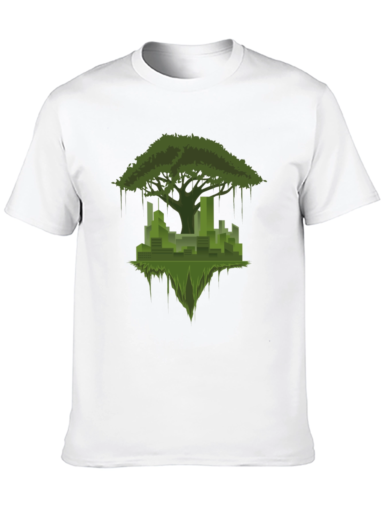Eco City T-Shirt - Urban Nature Tee