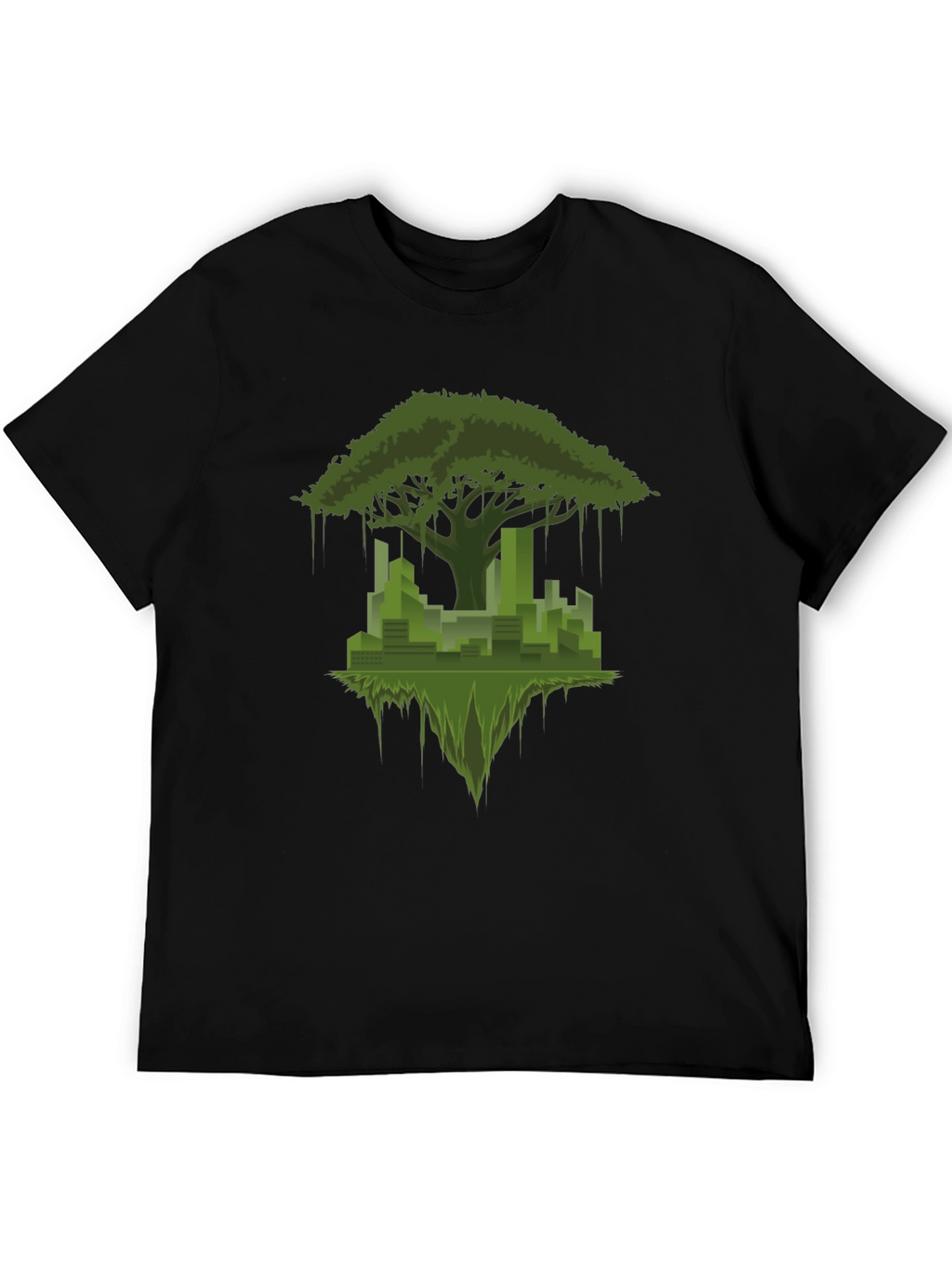 Eco City T-Shirt - Urban Nature Tee