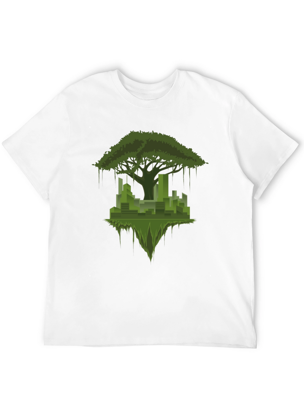 Eco City T-Shirt - Urban Nature Tee