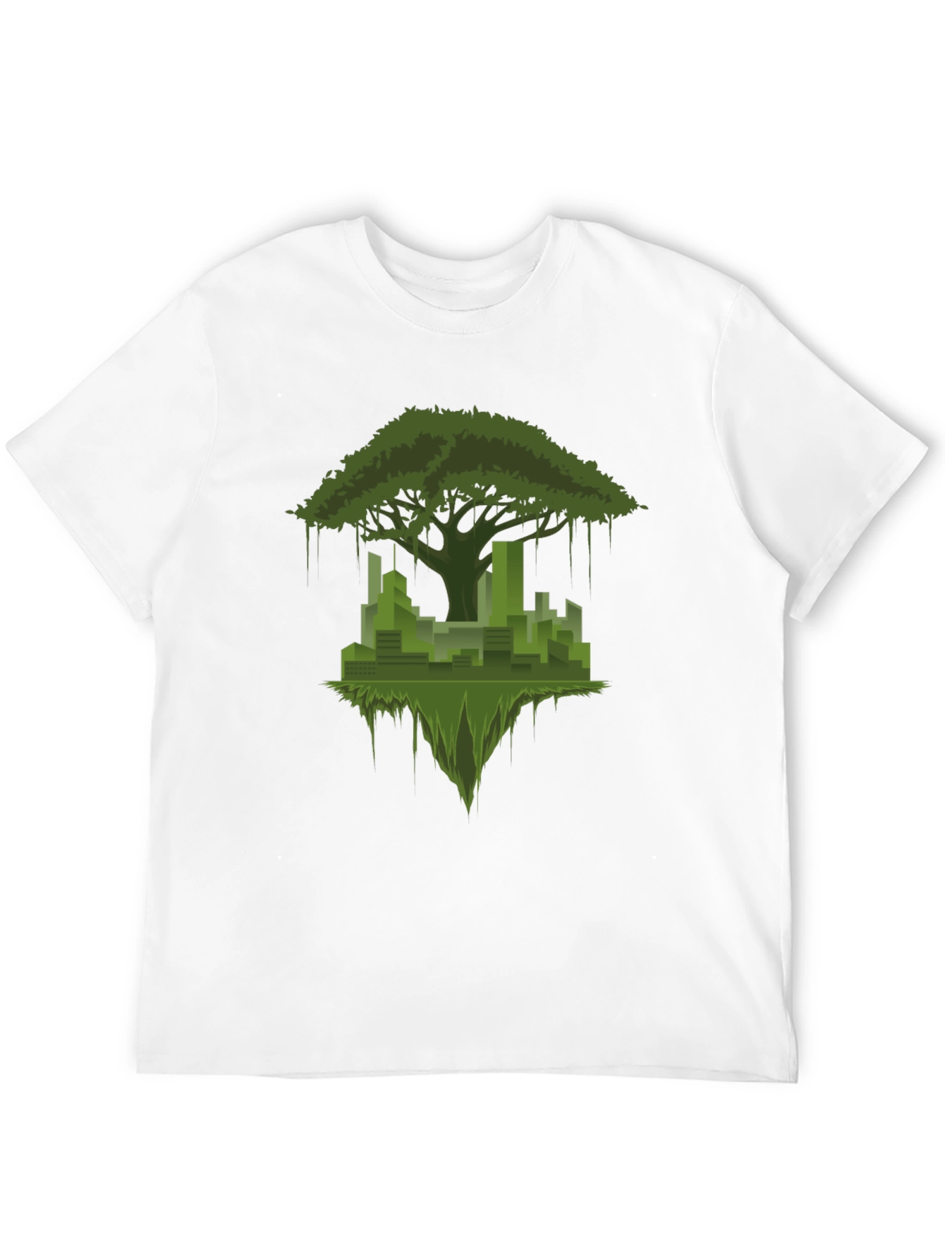 Eco City T-Shirt - Urban Nature Tee