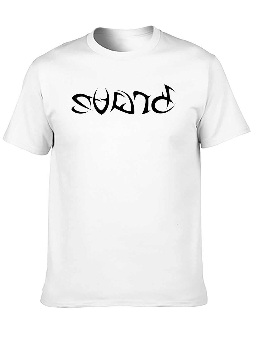 Modern Black Graphic Tee - Edgy Style