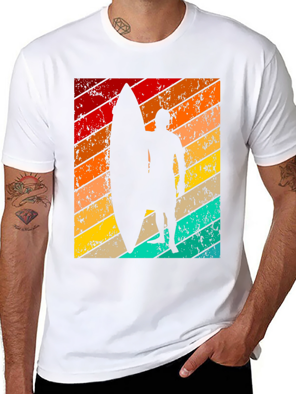 Retro Surfer Graphic Tee