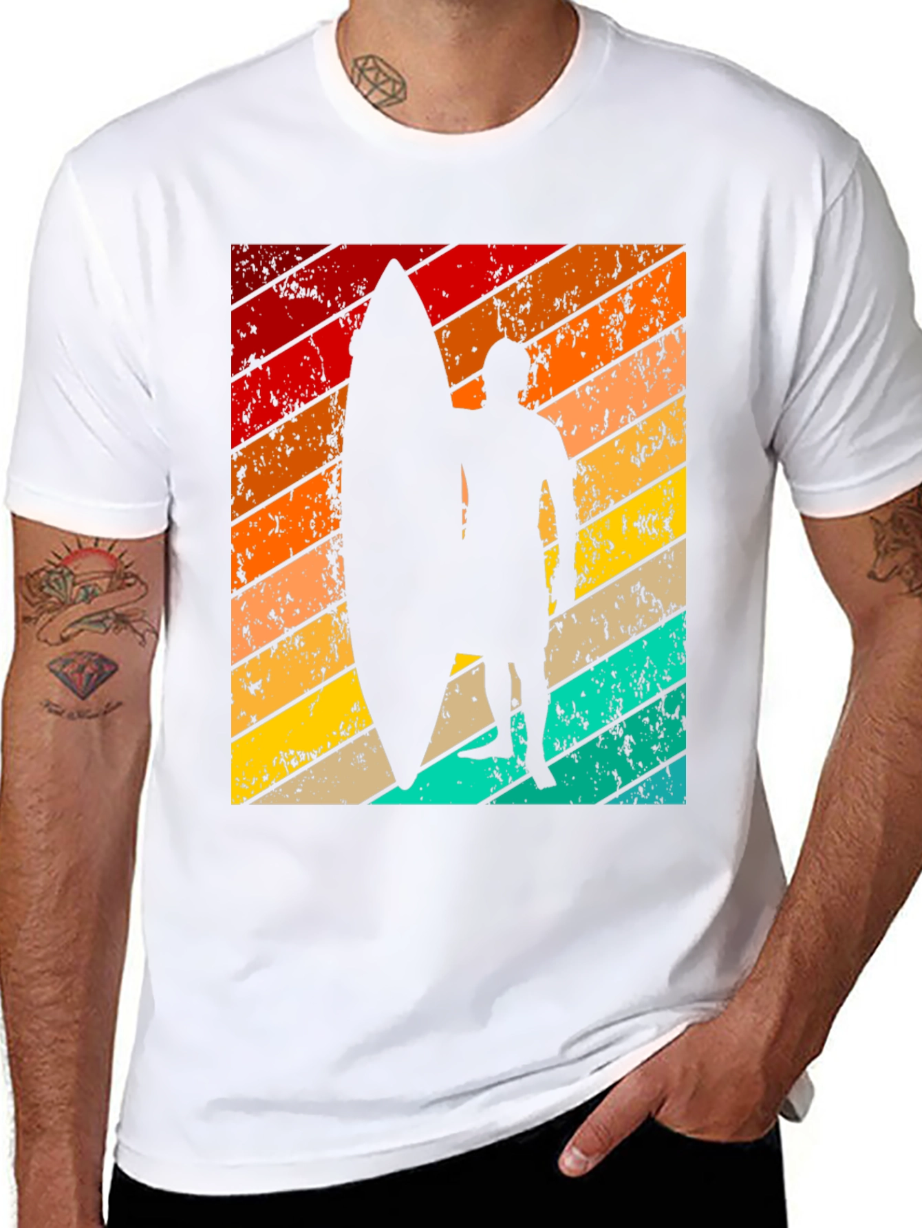 Retro Surfer Graphic Tee