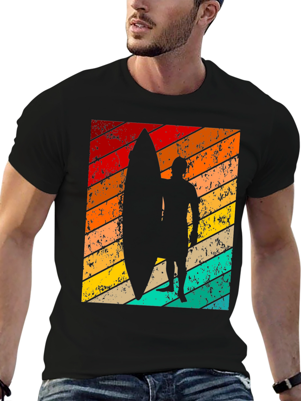 Retro Surfer Graphic Tee