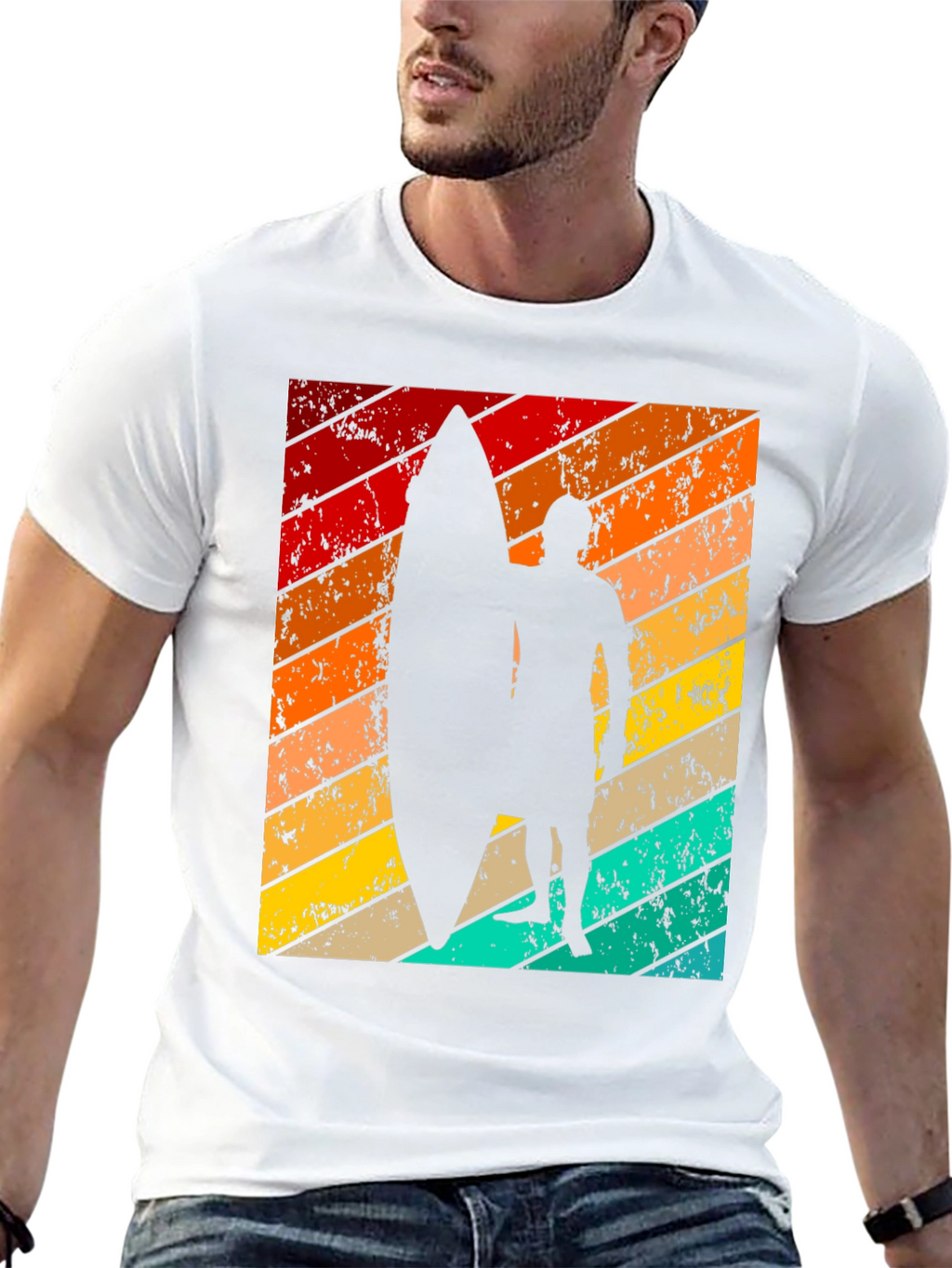Retro Surfer Graphic Tee