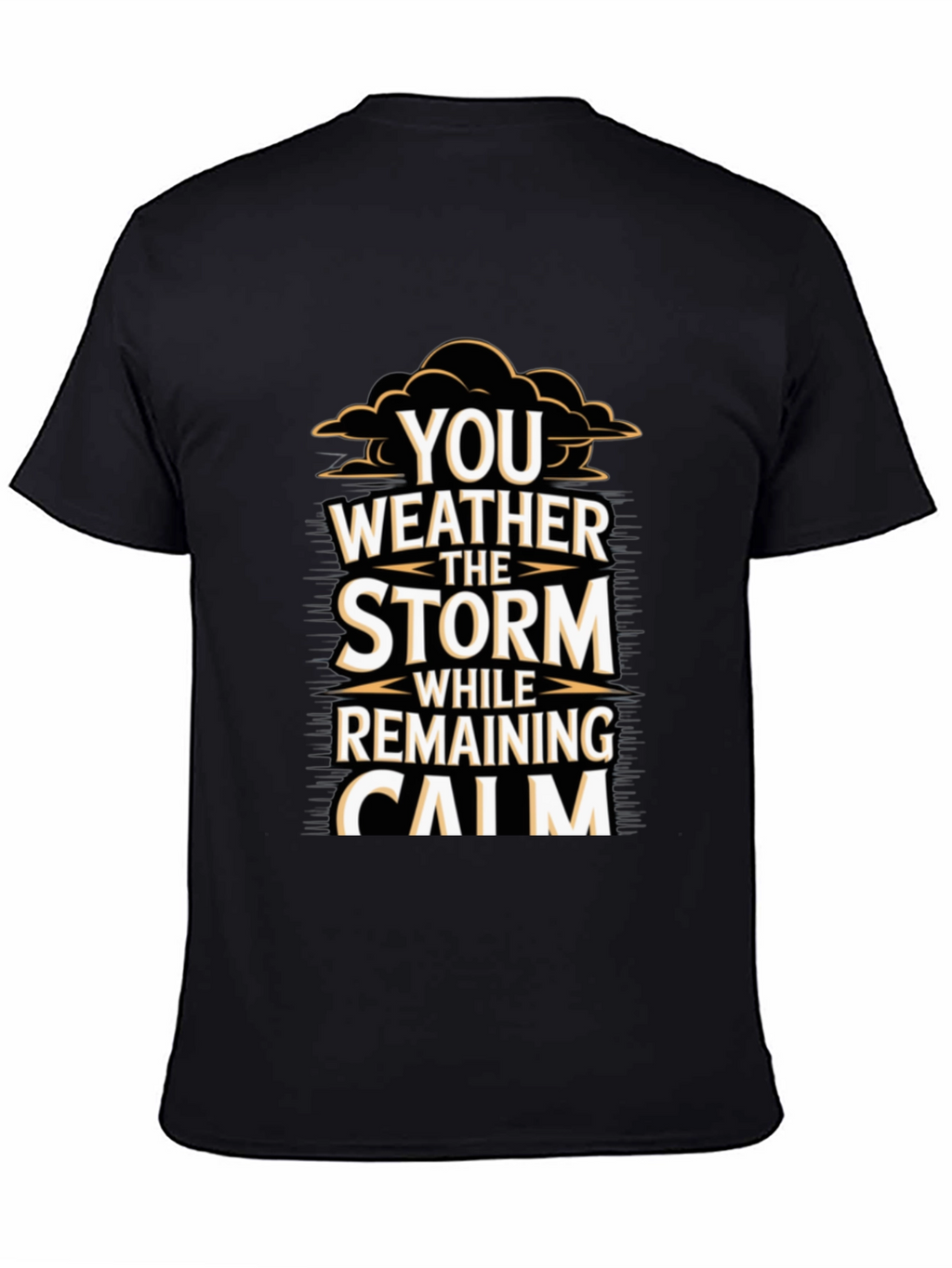 Weather the Storm Graphic Tee - Black