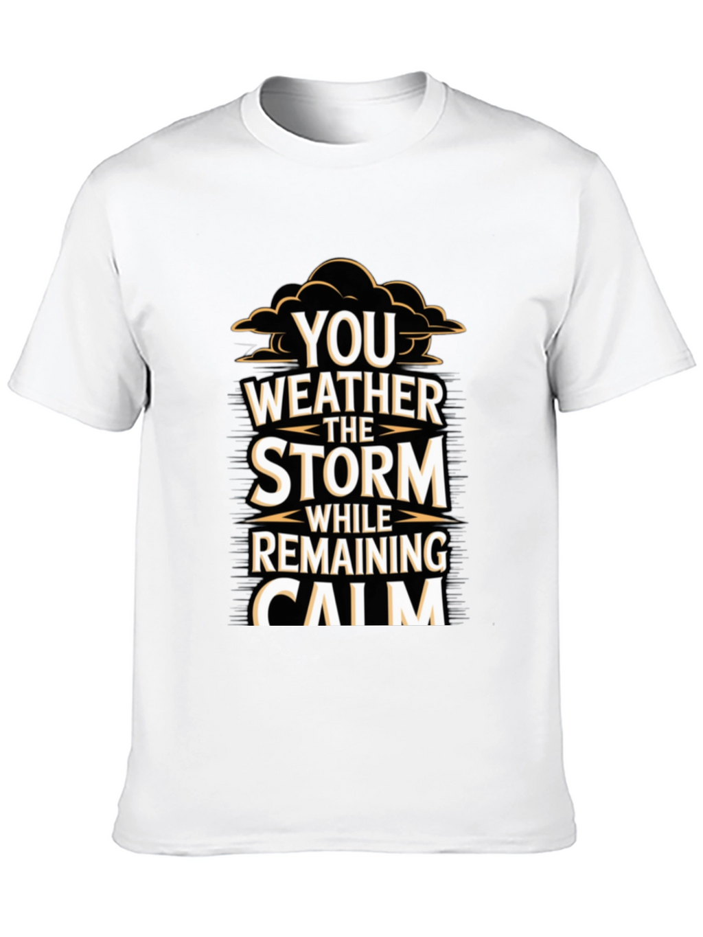 Weather the Storm Graphic Tee - Black