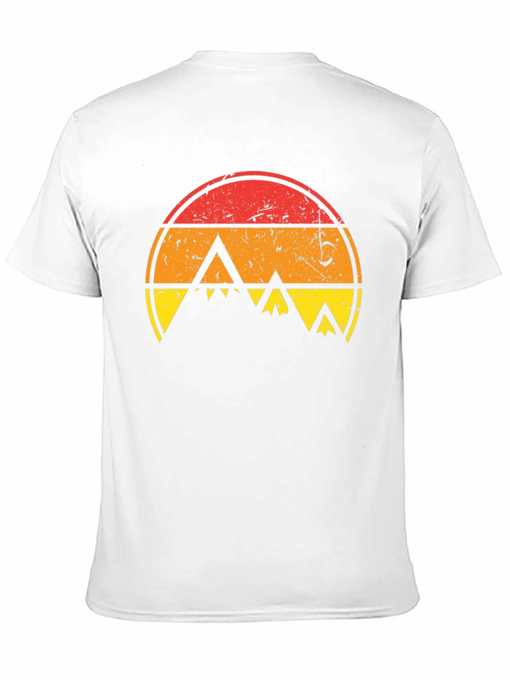 Retro Sunset Mountain Graphic Tee