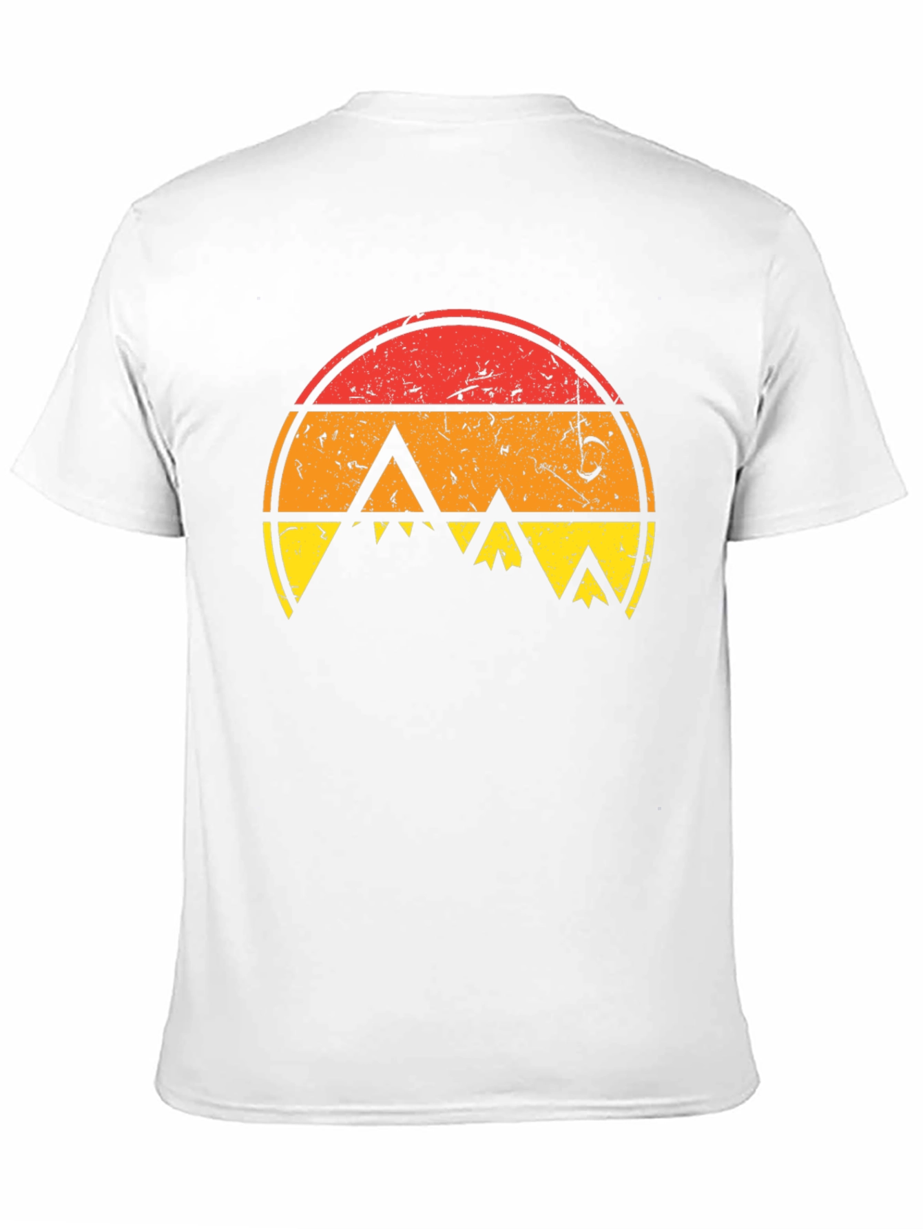 Retro Sunset Mountain Graphic Tee