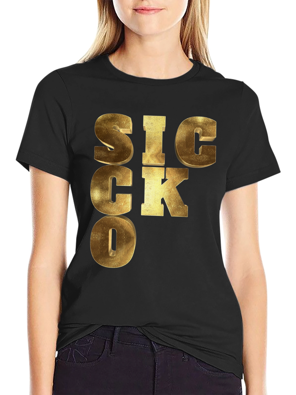 SICKO Graphic Print Tee - Unique Design Bold Style