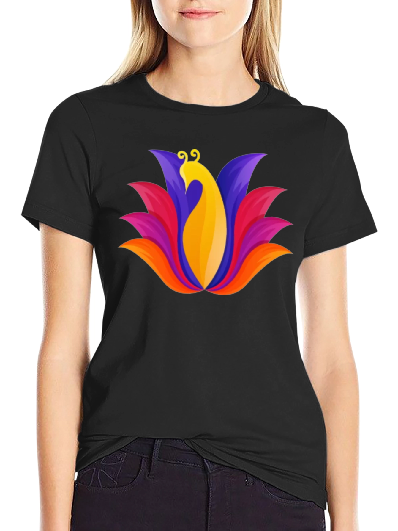 Peacock Graphic T-Shirt
