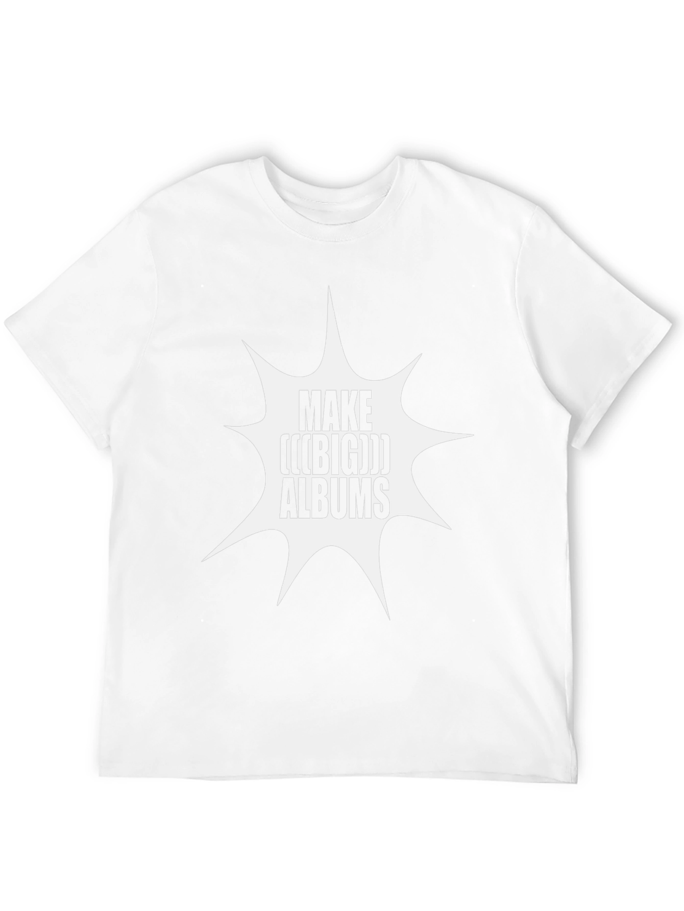 Make (((Big))) Albums Black T-Shirt
