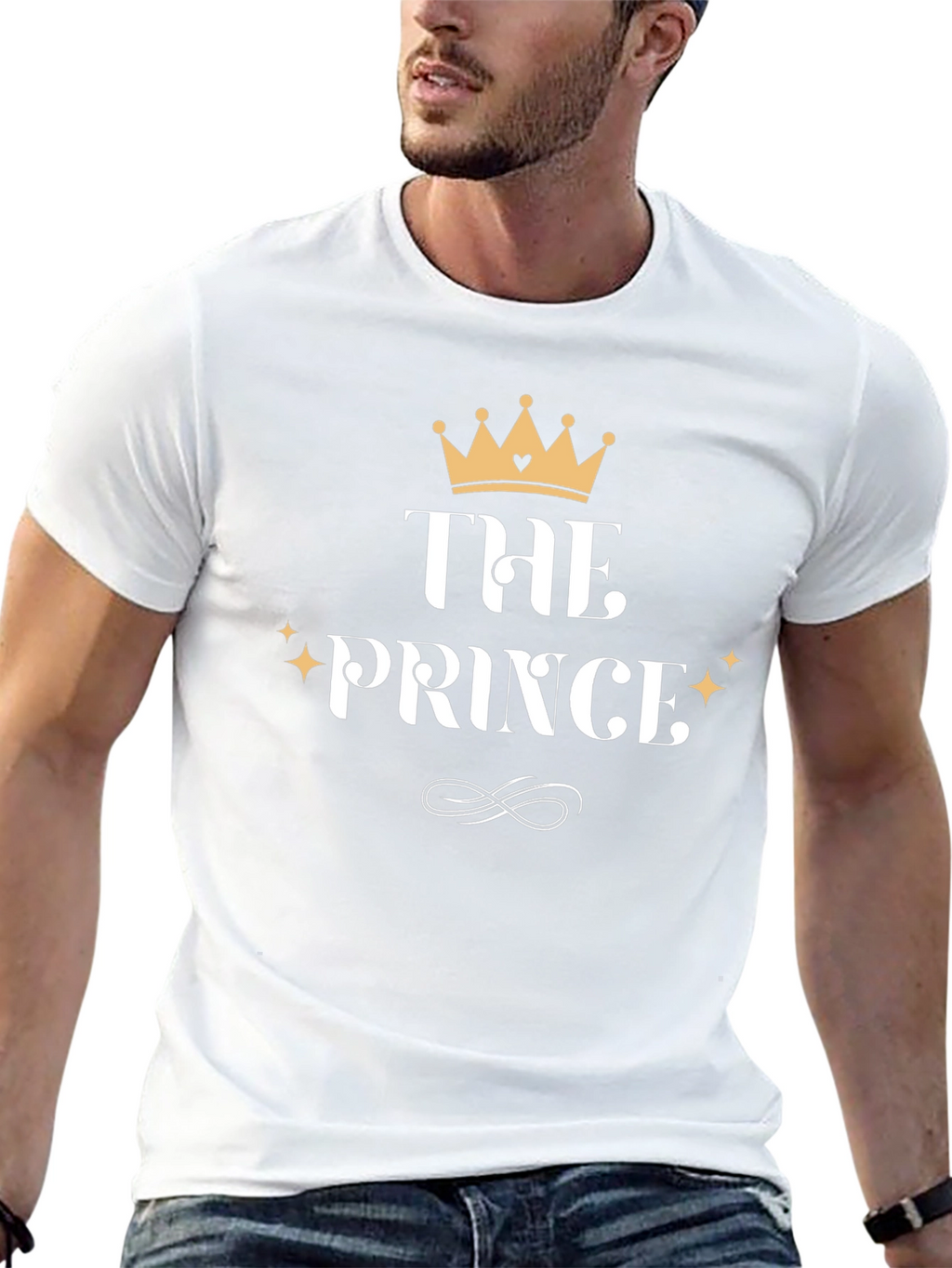 The Prince Graphic Tee - Royal Style!