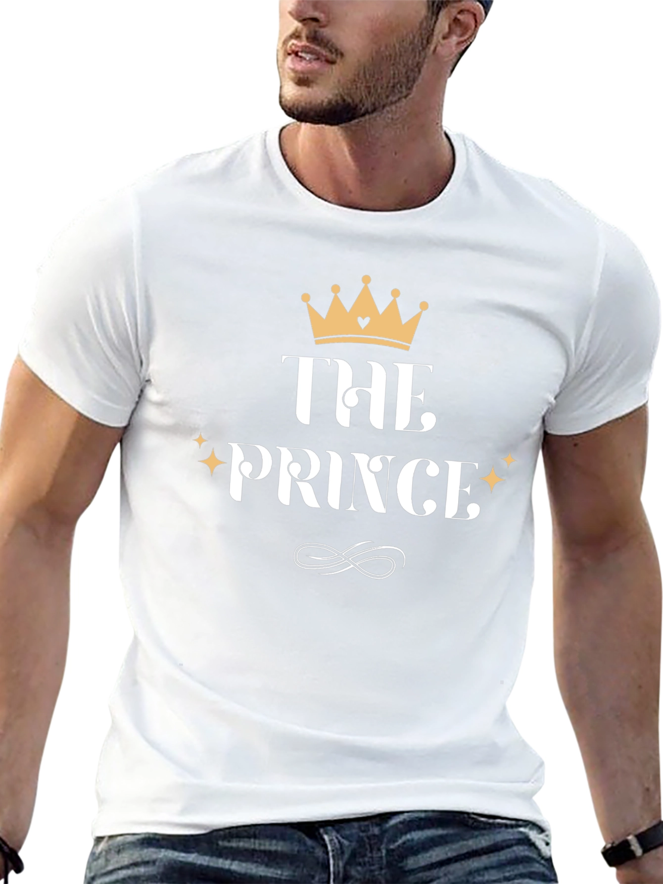 The Prince Graphic Tee - Royal Style!