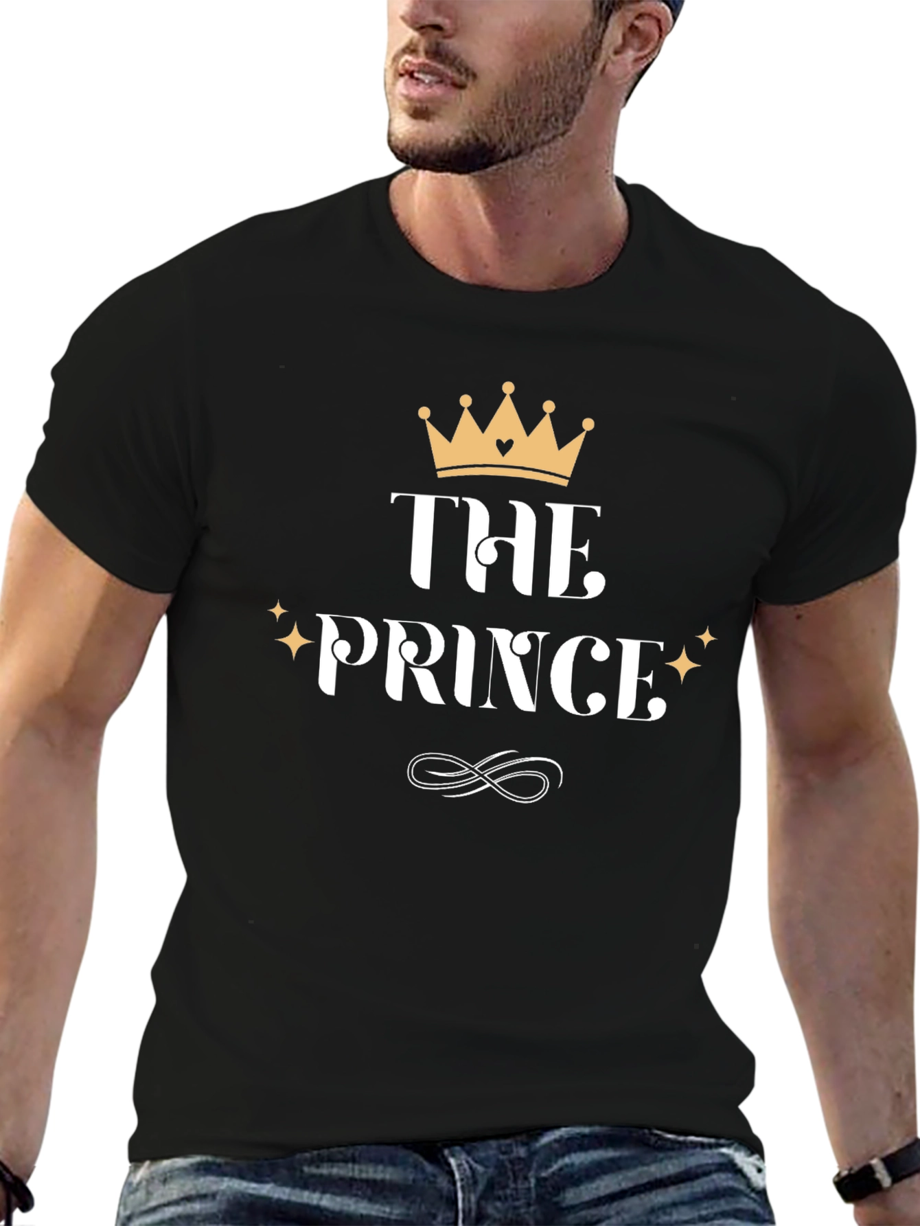 The Prince Graphic Tee - Royal Style!